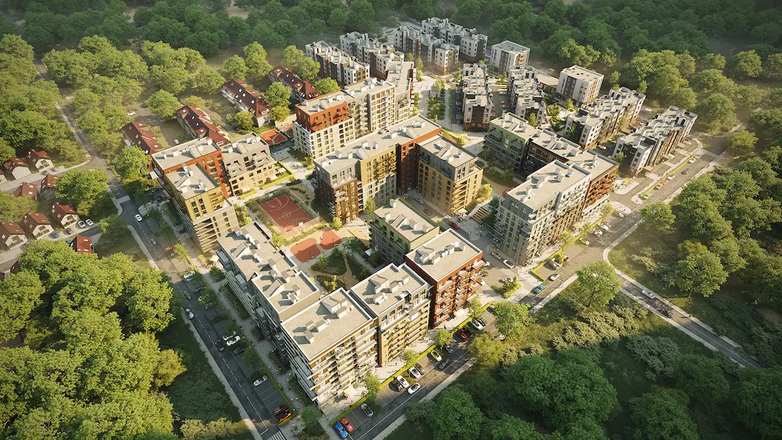 Розташування в екологічно чистому передмісті